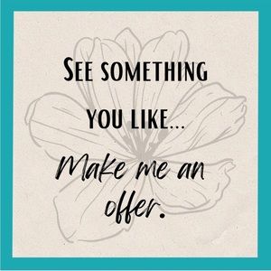 See something you like - make me an offer